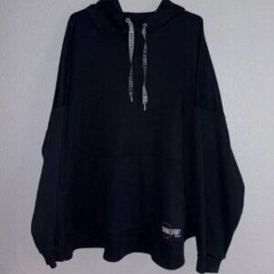Savage X Fenty Essential Scope Logo Black Hoodie